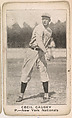 Cecil Causey, Pitcher, New York Nationals, from the American Caramel Baseball Players series (E121) for the American Caramel Company, American Caramel Company, Lancaster and York, Pennsylvania  American, Photolithograph