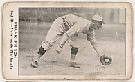 Frank Frisch, 3rd Base, New York Nationals, from the American Caramel Baseball Players series (E121) for the American Caramel Company, American Caramel Company, Lancaster and York, Pennsylvania American, Photolithograph