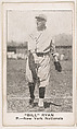 "Bill" Ryan, Pitcher, New York Nationals, from the American Caramel Baseball Players series (E121) for the American Caramel Company, American Caramel Company, Lancaster and York, Pennsylvania  American, Photolithograph