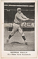 George Kelly, 1st Base, New York Nationals, from the American Caramel Baseball Players series (E121) for the American Caramel Company, American Caramel Company, Lancaster and York, Pennsylvania American, Photolithograph