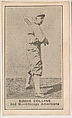 Eddie Collins, 2nd Base, Chicago Americans, from the American Caramels Baseball Players series (E122) for the American Caramel Company, American Caramel Company, Lancaster and York, Pennsylvania  American, Photolithograph