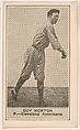 Guy Morton, Pitcher, Cleveland American, from the American Caramels Baseball Players series (E122) for the American Caramel Company, American Caramel Company, Lancaster and York, Pennsylvania American, Photolithograph