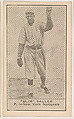 "Slim" Sallee, Pitcher, New York Nationals, from the American Caramels Baseball Players series (E122) for the American Caramel Company, American Caramel Company, Lancaster and York, Pennsylvania American, Photolithograph
