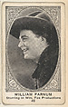 Card 49, William Farnum, Starring in William Fox Productions, from the Movie Actors and Actresses series (E123), issued by the American Caramel Company, American Caramel Company, Lancaster and York, Pennsylvania American, Photolithograph