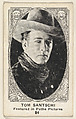 Card 84, Tom Santschi, Featured in Pathe Pictures, from the Movie Actors and Actresses series (E123), issued by the American Caramel Company, American Caramel Company, Lancaster and York, Pennsylvania  American, Photolithograph