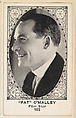 Card 103, "Pat" O'Malley, Film Star, from the Movie Actors and Actresses series (E123), issued by the American Caramel Company, American Caramel Company, Lancaster and York, Pennsylvania  American, Photolithograph