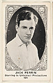 Card 104, Jack Perrin, Starring in Universal Productions, from the Movie Actors and Actresses series (E123), issued by the American Caramel Company, American Caramel Company, Lancaster and York, Pennsylvania  American, Photolithograph