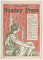 Philadelphia Sunday Press, June 9, 1895, George Reiter Brill (American, Pittsburgh, Pennsylvania 1867–1918 Florida), Relief