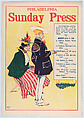 Philadelphia Sunday Press, May 26, 1895, George Reiter Brill  American, Lithograph