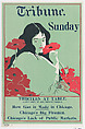 Tribune, Sunday, George Reiter Brill  American, Lithograph