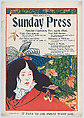Sunday Press, October, 1896, George Reiter Brill  American, Relief and letterpress