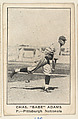Charles "Babe" Adams, Pitcher, Pittsburgh Nationals, from the American Caramel Baseball Players series (E121) for the American Caramel Company, American Caramel Company, Lancaster and York, Pennsylvania American, Photolithograph