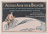 Across Asia on a Bicycle: The Adventures of Two Young American Students on a Journey From Constantinople to Peking, Albert J. Moores American, Commercial relief process