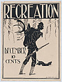 Recreation, December, Henry Sumner Watson  American, Lithograph
