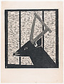 Sambar Deer (Aristoteles Hert), Samuel Jessurun de Mesquita Dutch, Woodcut