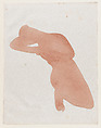 "Et telle est-l'invulnerable beaute de son corps...", Auguste Rodin French, Color lithograph