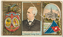 Governor Richardson, South Carolina, from "Governors, Arms, Etc." series (N133-1), issued by Duke Sons & Co., W. Duke, Sons & Co. American, Commercial color lithograph