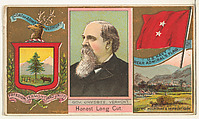 Governor Ormsbee, Vermont, from "Governors, Arms, Etc." series (N133-1), issued by Duke Sons & Co., W. Duke, Sons & Co. American, Commercial color lithograph