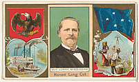 Governor Lowry, Mississippi, from "Governors, Arms, Etc." series (N133-1), issued by Duke Sons & Co., W. Duke, Sons & Co. American, Commercial color lithograph