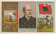 Governor Thayer, Nebraska, from "Governors, Arms, Etc." series (N133-1), issued by Duke Sons & Co., W. Duke, Sons & Co. American, Commercial color lithograph