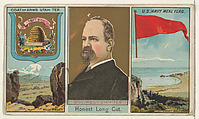 Governor West, Utah Territory, from "Governors, Arms, Etc." series (N133-1), issued by Duke Sons & Co., W. Duke, Sons & Co. American, Commercial color lithograph