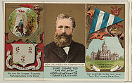 Governor Lounsbury, Connecticut, from "Governors, Arms, Etc." series (N133-2), issued by Duke Sons & Co., W. Duke, Sons & Co. American, Commercial color lithograph