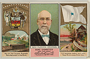 Governor Hughes, Arkansas, from "Governors, Arms, Etc." series (N133-2), issued by Duke Sons & Co., W. Duke, Sons & Co. American, Commercial color lithograph