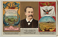 Governor Martin, Kansas, from "Governors, Arms, Etc." series (N133-2), issued by Duke Sons & Co., W. Duke, Sons & Co. American, Commercial color lithograph