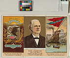 Governor Oglesby, Illinois, from "Governors, Arms, Etc." series (N133-2), issued by Duke Sons & Co., W. Duke, Sons & Co. American, Commercial color lithograph