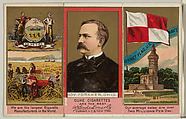 Governor Foraker, Ohio, from "Governors, Arms, Etc." series (N133-2), issued by Duke Sons & Co., W. Duke, Sons & Co. American, Commercial color lithograph