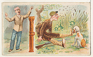 No Game, from the Talk of the Diamond set (N135) issued by Duke Sons & Co., a branch of the American Tobacco Company, W. Duke, Sons & Co. , American, Commercial color lithograph