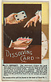 Number 7, Dissolving Card, from the Tricks with Cards series (N138) issued by W. Duke, Sons & Co. to promote Honest Long Cut Tobacco, Issued by W. Duke, Sons & Co. (New York and Durham, N.C.), Commercial color lithograph