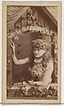 Card Number 89, Fuller, from the Actors and Actresses series (N145-1) issued by Duke Sons & Co. to promote Cross Cut Cigarettes, W. Duke, Sons & Co. American, Albumen photograph