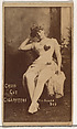Card Number 309, Miss Fuller, from the Actors and Actresses series (N145-1) issued by Duke Sons & Co. to promote Cross Cut Cigarettes, W. Duke, Sons & Co. American, Albumen photograph