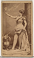 Card Number 75, Gerade, from the Actors and Actresses series (N145-1) issued by Duke Sons & Co. to promote Cross Cut Cigarettes, W. Duke, Sons & Co. American, Albumen photograph
