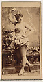 Card Number 13, from the Actors and Actresses series (N145-1) issued by Duke Sons & Co. to promote Cross Cut Cigarettes, W. Duke, Sons & Co. American, Albumen photograph