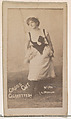 Card Number 194, Louise Paullin, from the Actors and Actresses series (N145-1) issued by Duke Sons & Co. to promote Cross Cut Cigarettes, W. Duke, Sons & Co.  American, Albumen photograph