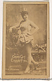 Card Number 241, Miss Primrose, from the Actors and Actresses series (N145-1) issued by Duke Sons & Co. to promote Cross Cut Cigarettes, W. Duke, Sons & Co.  American, Albumen photograph
