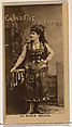 Card Number 253, Madam Bollini, from the Actors and Actresses series (N145-2) issued by Duke Sons & Co. to promote Cross Cut Cigarettes, W. Duke, Sons & Co.  American, Albumen photograph