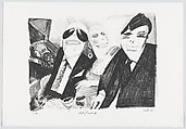Party People, Gerson Leiber (American, Brooklyn 1921–2018), Portfolio of ten lithographs