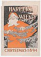 Harper's: Christmas, Edward Penfield  American, Color lithograph