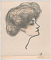 Mrs. Fiske, Ernest Haskell  American, Lithograph
