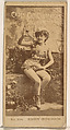 Card Number 256, Daisy Murdoch, from the Actors and Actresses series (N145-2) issued by Duke Sons & Co. to promote Cross Cut Cigarettes, Issued by W. Duke, Sons & Co. (New York and Durham, N.C.), Albumen photograph