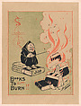 The Philistine, Books to Burn, William Wallace Denslow American, Relief