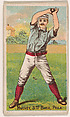 Mulvey, 3rd Base, Philadelphia, from the Gold Coin series (N284) for Gold Coin Chewing Tobacco, D. Buchner & Co., New York  American, Commercial color lithograph reproducing drawing