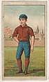 Nicol, Right Field, St. Louis, from the Gold Coin series (N284) for Gold Coin Chewing Tobacco, D. Buchner & Co., New York  American, Commercial color lithograph reproducing drawing