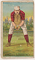 O'Rourke, Catcher, New York, from the Gold Coin series (N284) for Gold Coin Chewing Tobacco, D. Buchner & Co., New York  American, Commercial color lithograph reproducing drawing