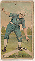 Pfeffer, 2nd Base, Chicago, from the Gold Coin series (N284) for Gold Coin Chewing Tobacco, D. Buchner & Co., New York  American, Commercial color lithograph reproducing drawing
