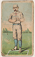 Radbourn, Pitcher, Boston, from the Gold Coin series (N284) for Gold Coin Chewing Tobacco, D. Buchner & Co., New York  American, Commercial color lithograph reproducing drawing