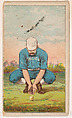 Williamson, (Fielding Grounder), Shortstop, Chicago, from the Gold Coin series (N284) for Gold Coin Chewing Tobacco, D. Buchner & Co., New York  American, Commercial color lithograph reproducing drawing